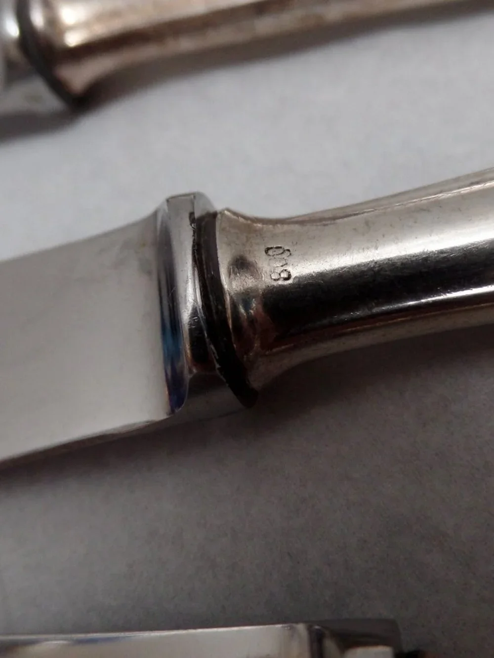 Zwillings J.A. Henckels Set Of 5 Butter Knives 800 Silver Holland